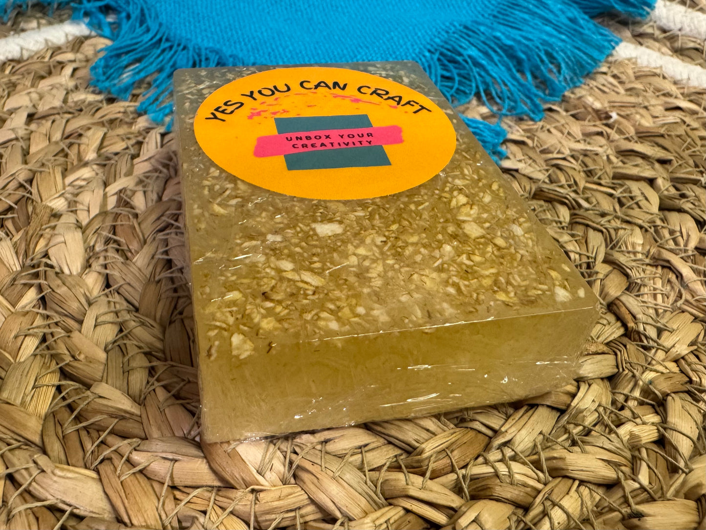 Pumpkin Spice, Cinnamon and Vanilla Honey and Oat Bar soap