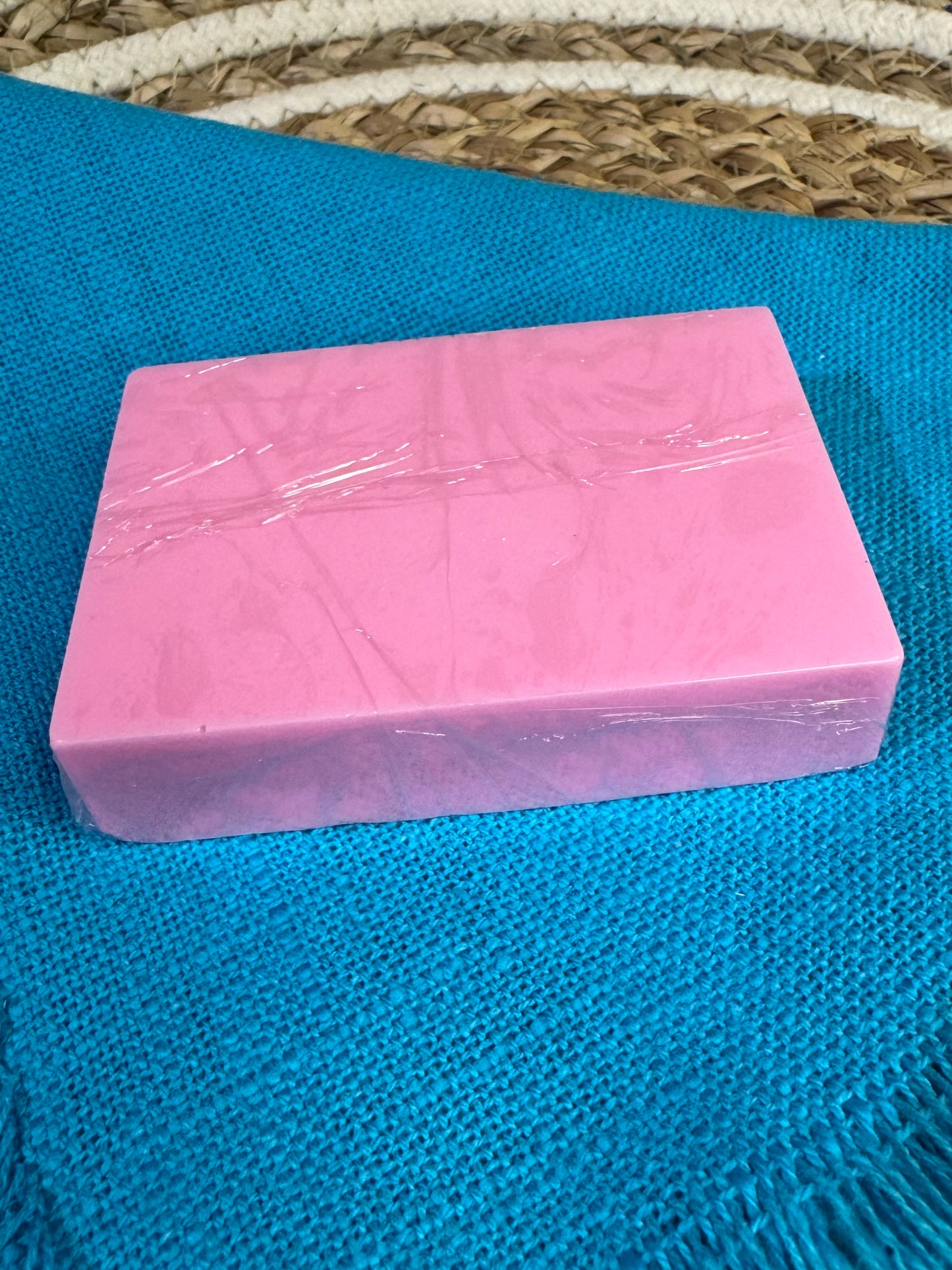 Strawberries and Cream Goat’s Milk Bar Soap