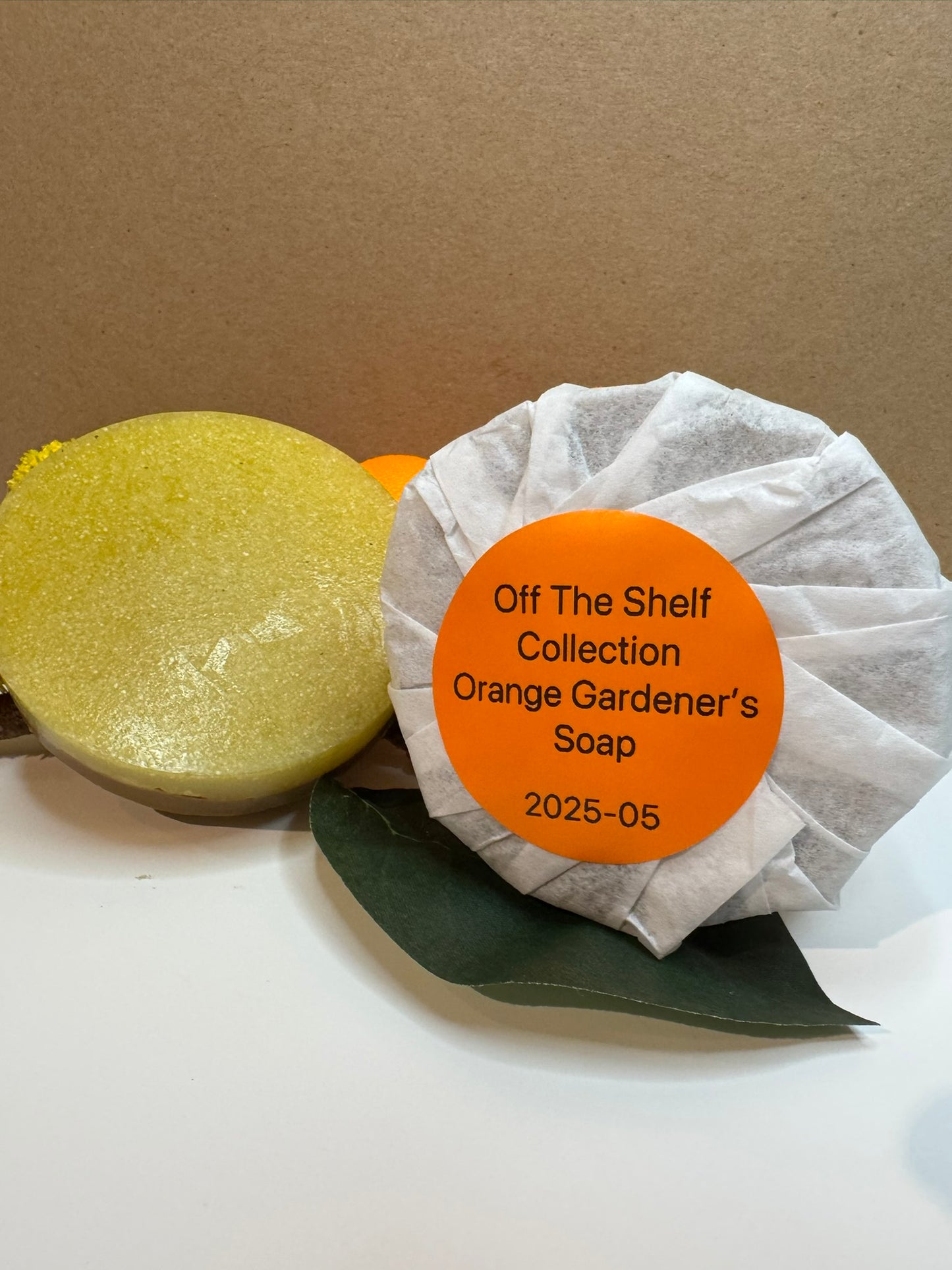 Orange scented Gardener's Soap
