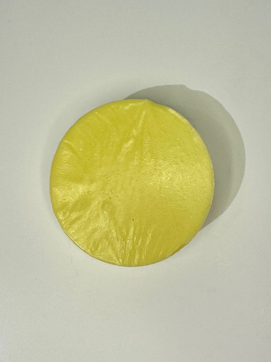 yellow lemon pumice soap
