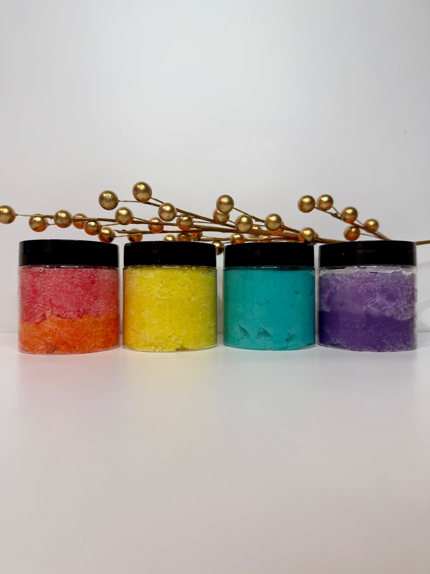 3 varieties of sugar scrub making kits. DIY craft kit. Beginner friendly. Lavender, Lemon Vanilla and Geranium Orange. 
