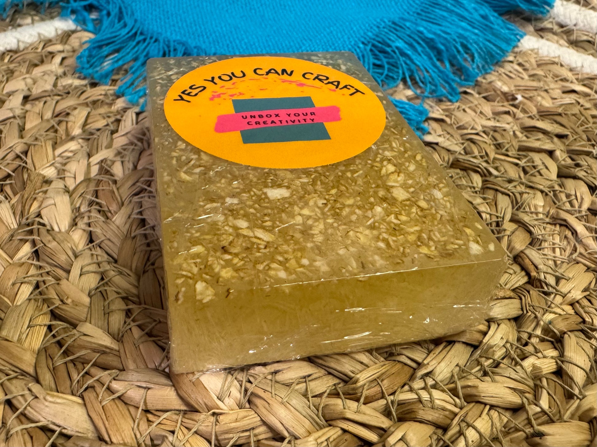 Pumpkin Spice, Cinnamon and Vanilla Honey and Oat Bar soap
