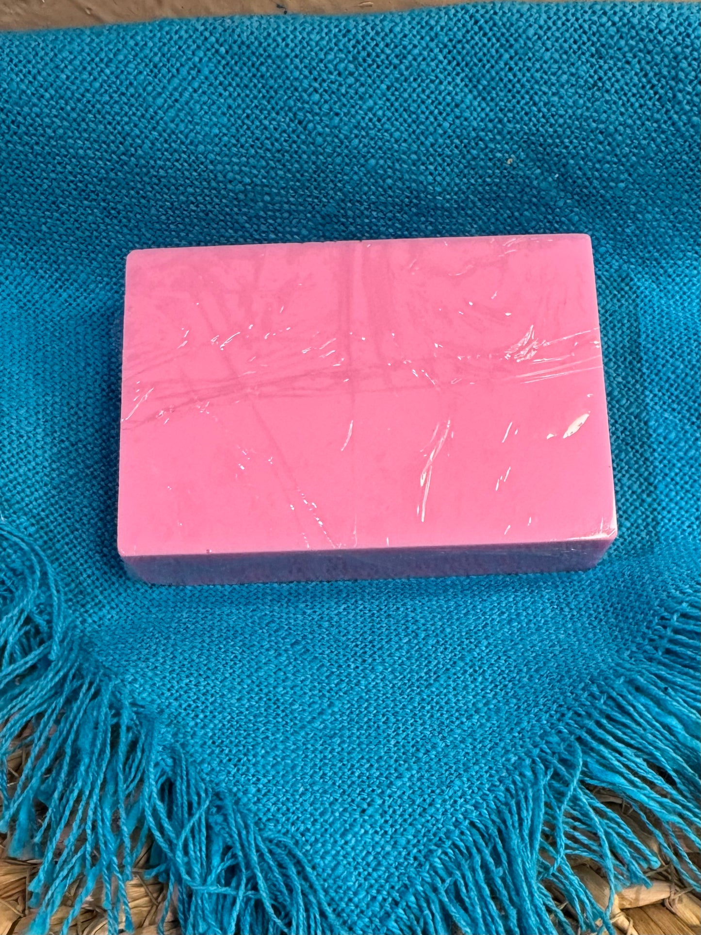 Strawberries and Cream Bar Soap made with Goat’s Milk