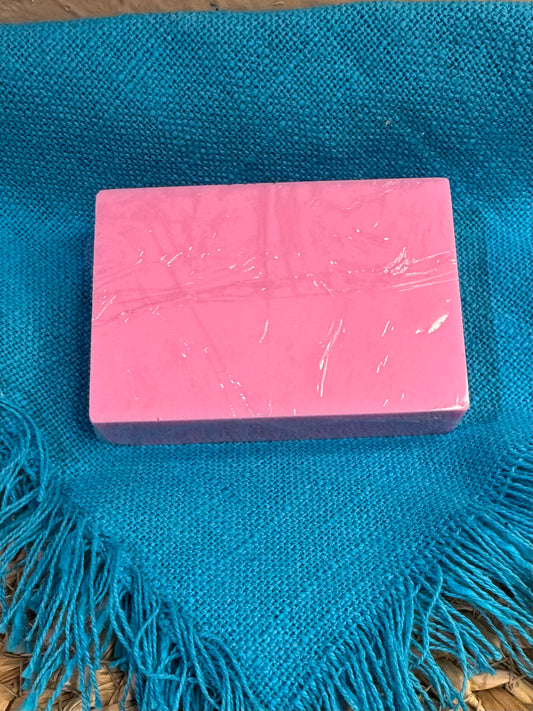 Strawberries and Cream Bar Soap made with Goat’s Milk