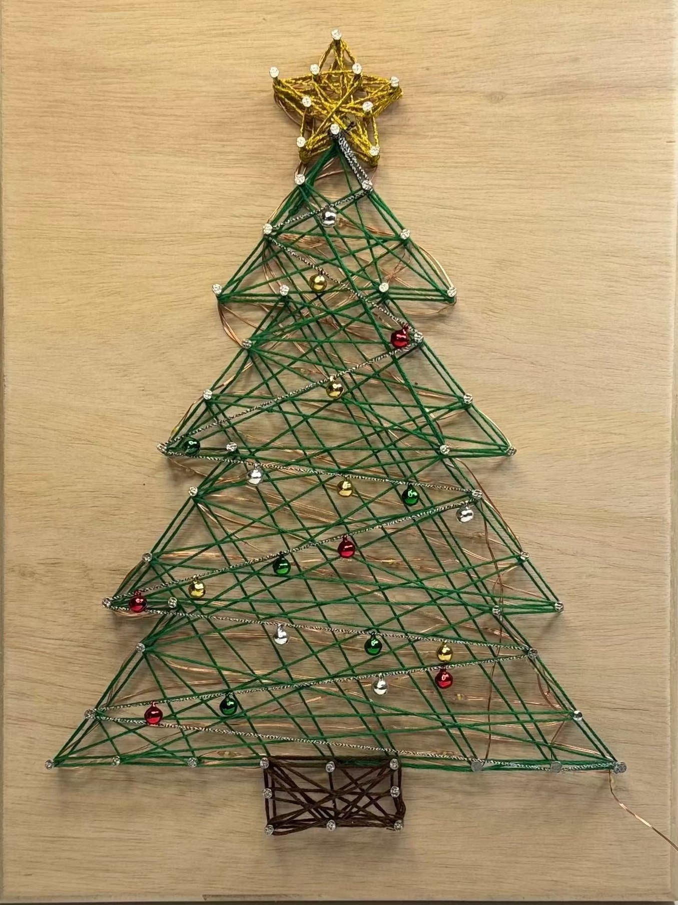 Christmas Tree String Art Kit